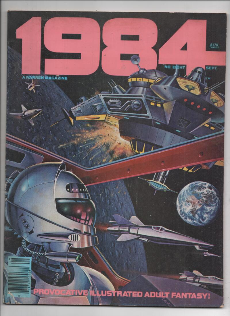 1984 #8, FN/VF, Warren magazine, Corben, Frank Thorne, Alex Nino, 1979
