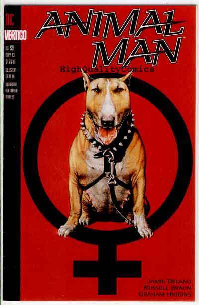 ANIMAL MAN #59, NM, Vertigo, Jamie Delano, Wild Town, 1988 1993, more AM in store