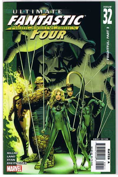 ULTIMATE FANTASTIC FOUR #32, NM+, Marvel Zombies, 2006, more FF in store