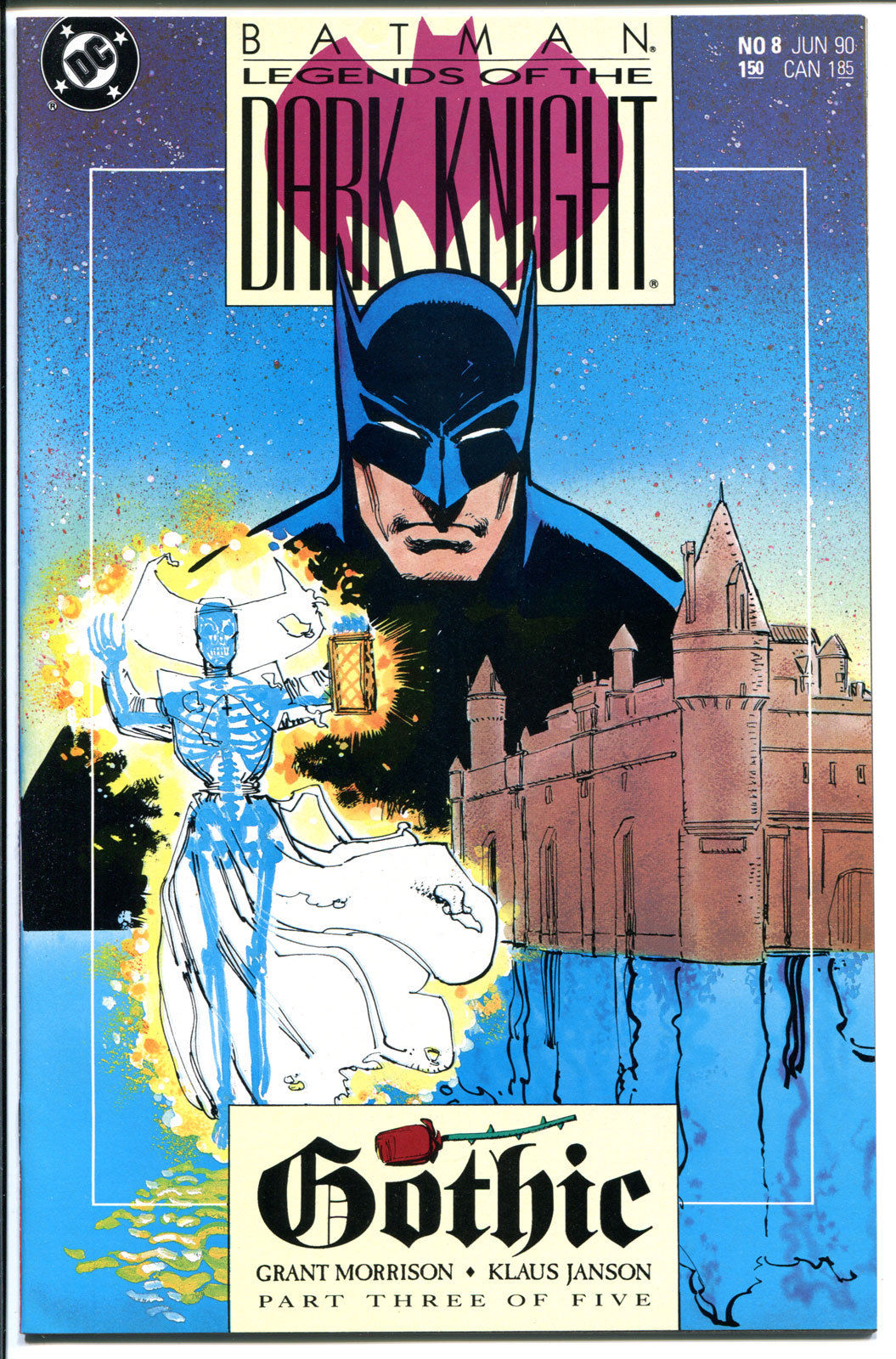 BATMAN : LEGENDS OF THE DARK KNIGHT #8, Gothic, 1989 1990, NM+